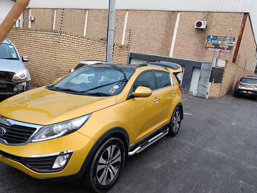 Kia Sportage after full respray and panel repair